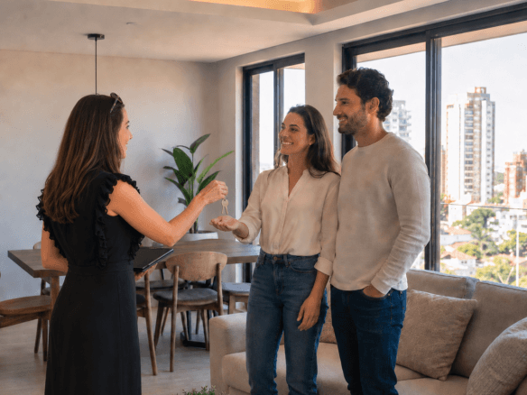 Rencontre avec un promoteur immobilier à Asunción au Paraguay pour sécuriser un achat sur plan