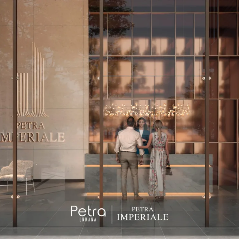 Rendu de Petra Imperiale à Asunción, Paraguay : lobby.