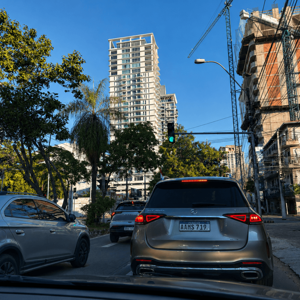 IQuartier résidentiel d’Asunción influençant la rentabilité locative des appartements