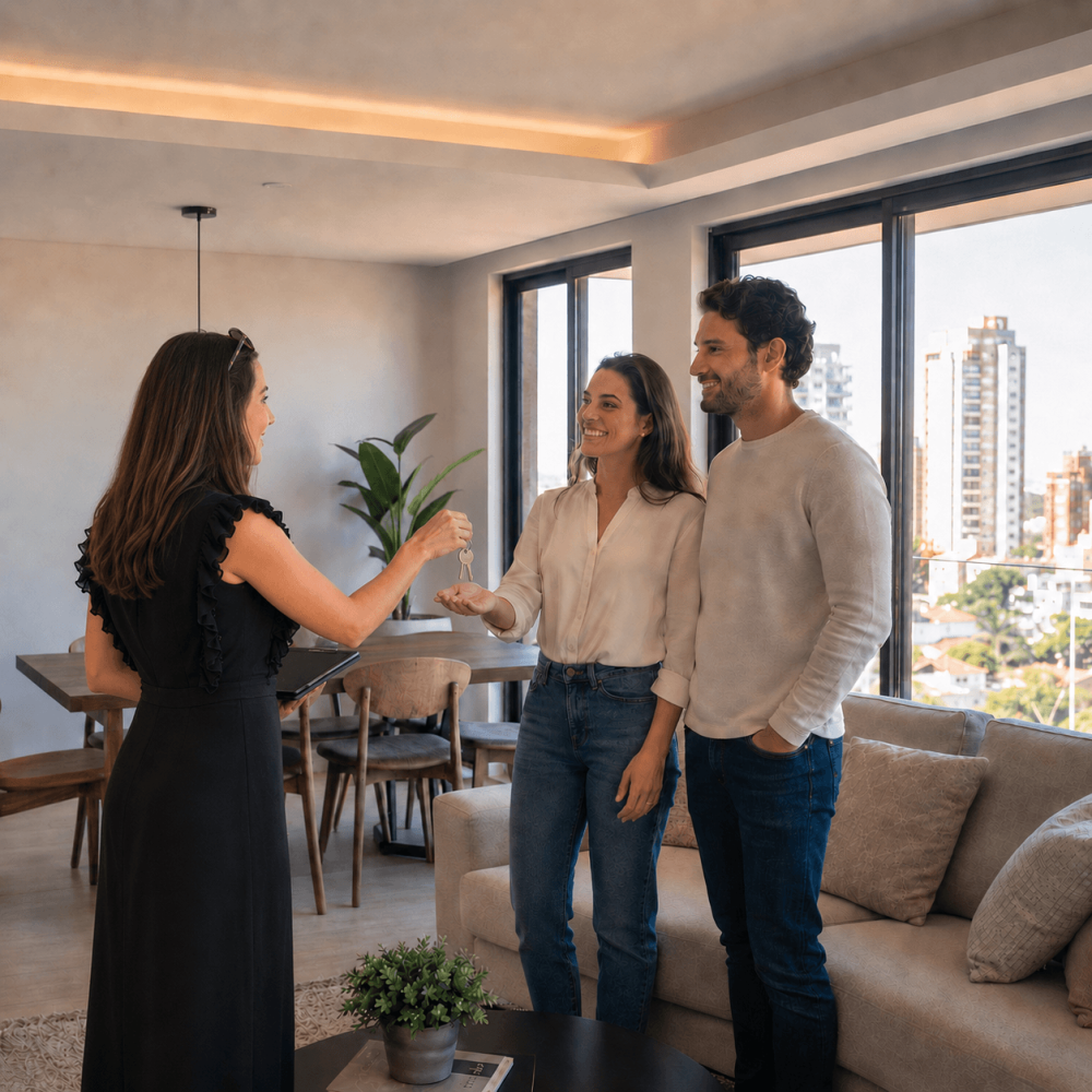 Rencontre avec un promoteur immobilier à Asunción au Paraguay pour sécuriser un achat sur plan