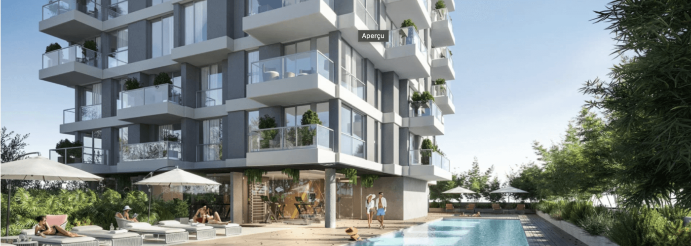Résidence moderne avec piscine, salle de sport et appartements avec balcon au Paraguay